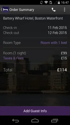 Hotel Tonight android App screenshot 1